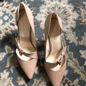 Nude Nine West leather heels - 7